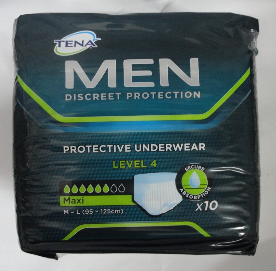 TENA Men Discreet Protection Level 4 Maxi – Diapers n Diapers Singapore